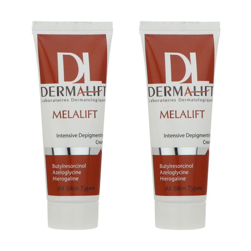 کرم روشن کننده درمالیفت مدل melalift حجم 40 میلی لیتر مجموعه 2 عددی